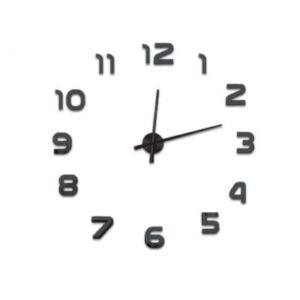 3D Nalepovacie hodiny DIY Clock Evevo 8233XL