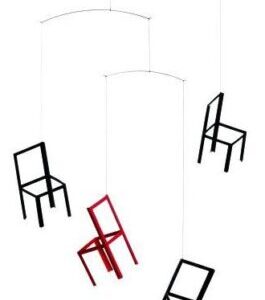 Flying Chairs 45x55cm