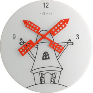 Nástenné hodiny 8807 Nextime WINDMILL 30cm