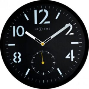 Nástenné hodiny 3050 Nextime Serious Black 32cm