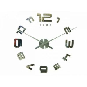 3D Nalepovacie hodiny DIY Clock Evevo 8232SXL