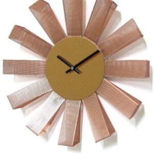 Nástenné hodiny ExitDesign Petal Copper 3063RS