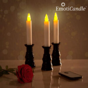 Sviečky EmotiCandle Romantic Ambiance LED 3ks